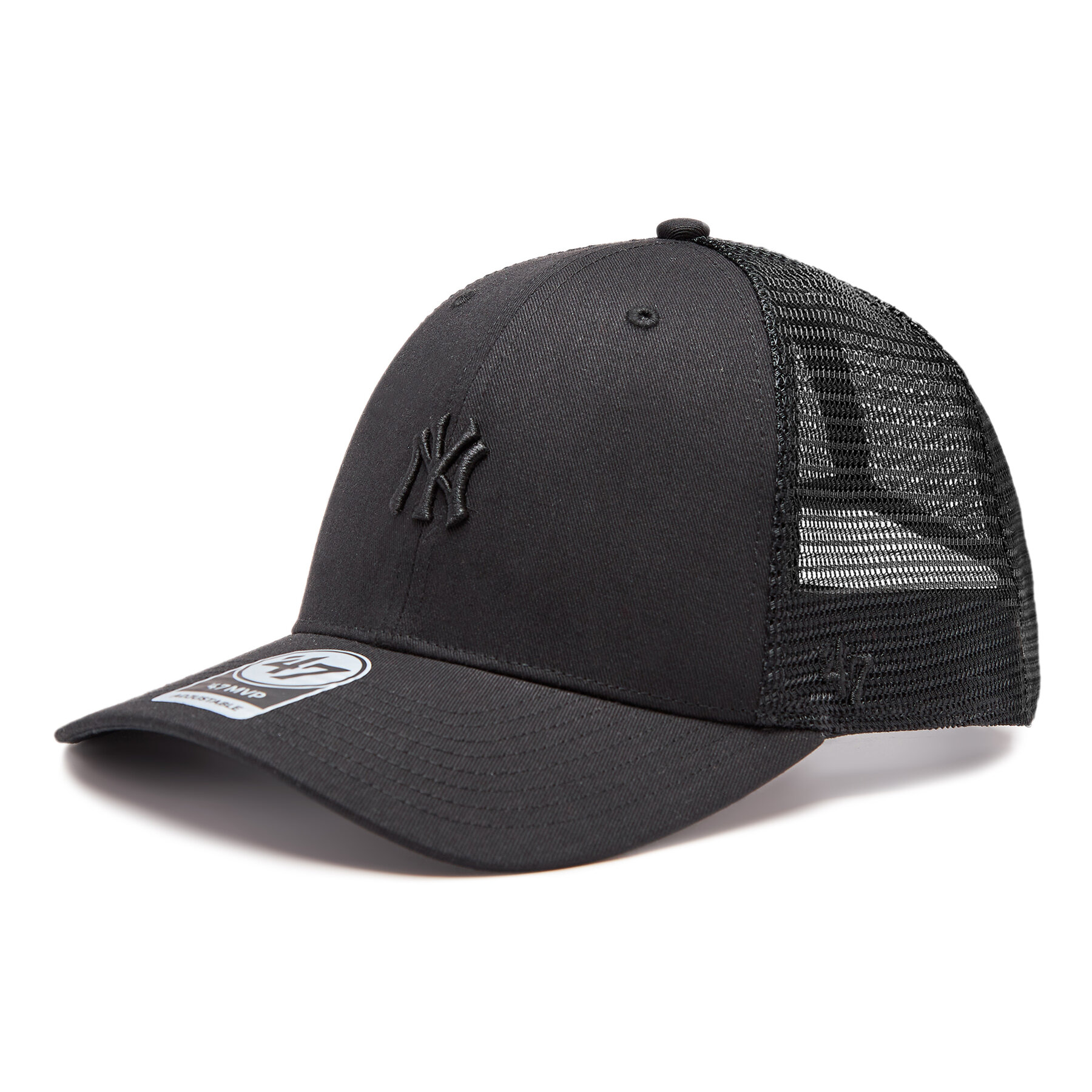 Cap 47 Brand MLB New York Yankees Base Runner Mesh '47 MVP B-BRNMS17CTP-BKA Schwarz von 47 Brand