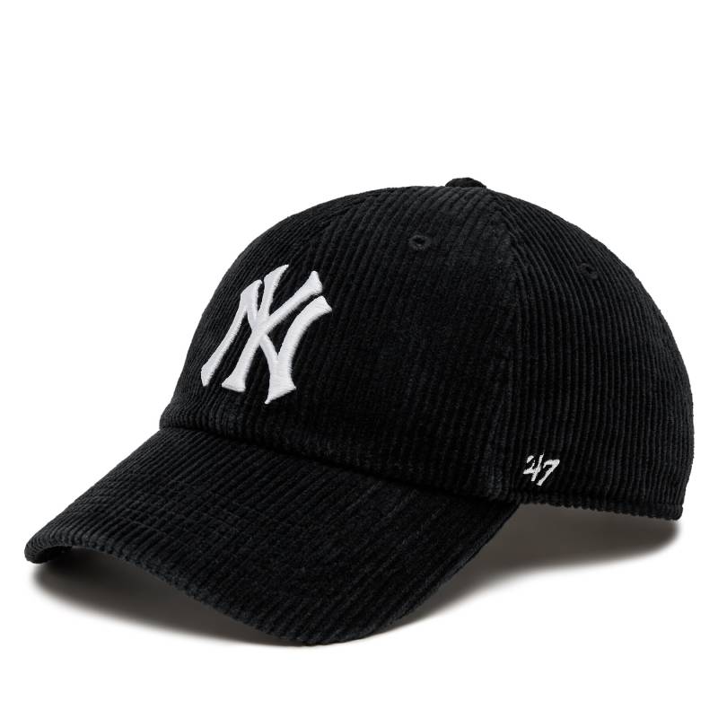 Cap 47 Brand MLB New York Yankees Thick Cord 47 B-THCKC17EWS-BK Schwarz von 47 Brand