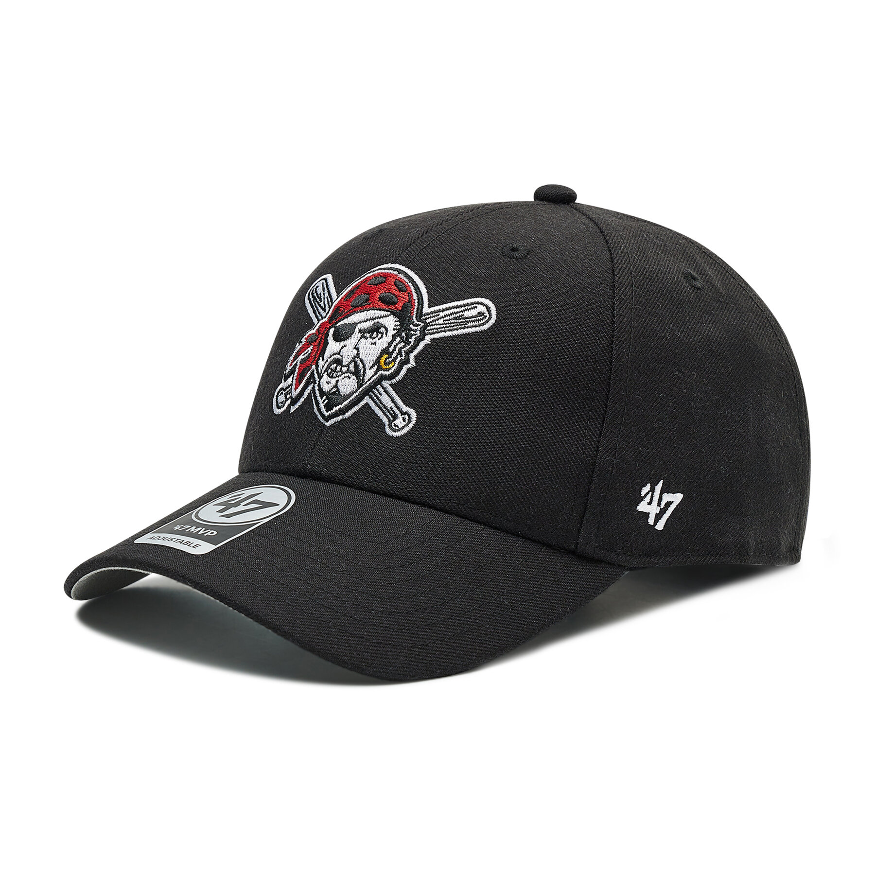 Cap 47 Brand MLB Pittsburgh Pirates B-MVP20WBV-BKO Schwarz von 47 Brand