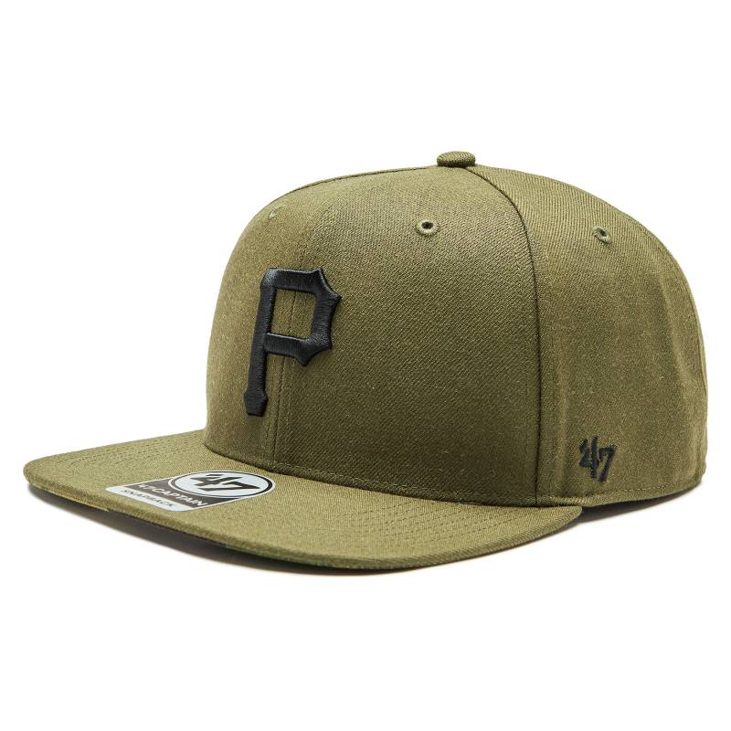 Cap 47 Brand MLB Pittsburgh Pirates Ballpark Camo 47 CAPTAIN B-BCAMO20WBP-SW Grün von 47 Brand