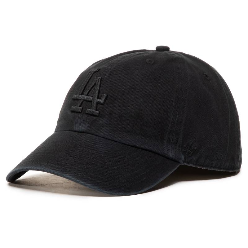 Cap 47 Brand Mlb Los Angeles Dodgers '47 Clean Up B-RGW12GWSNL-BKQ Schwarz von 47 Brand