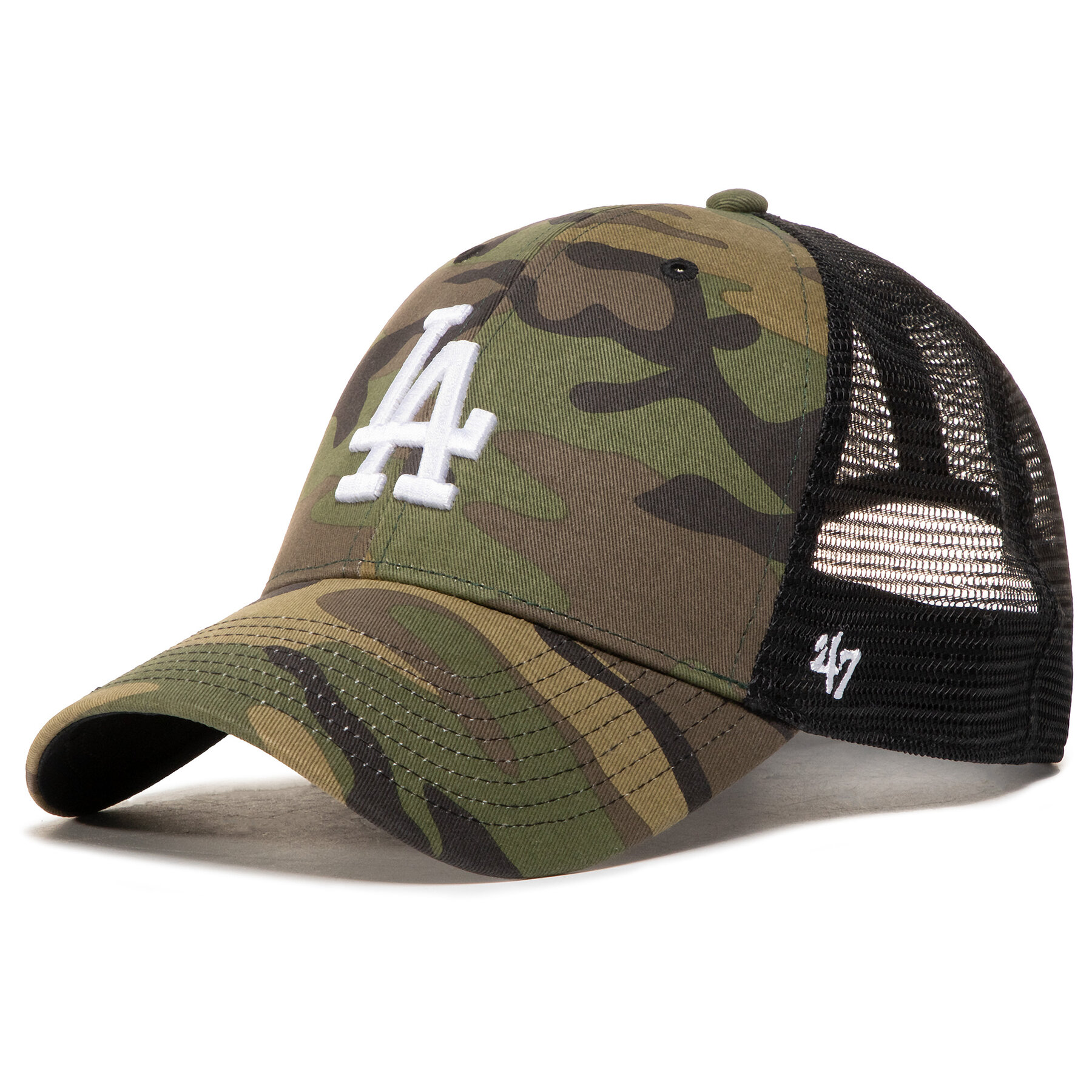 Cap 47 Brand Mlb Los Angeles Dodgers Branson B-CBRAN12GWP-CMD Grün von 47 Brand