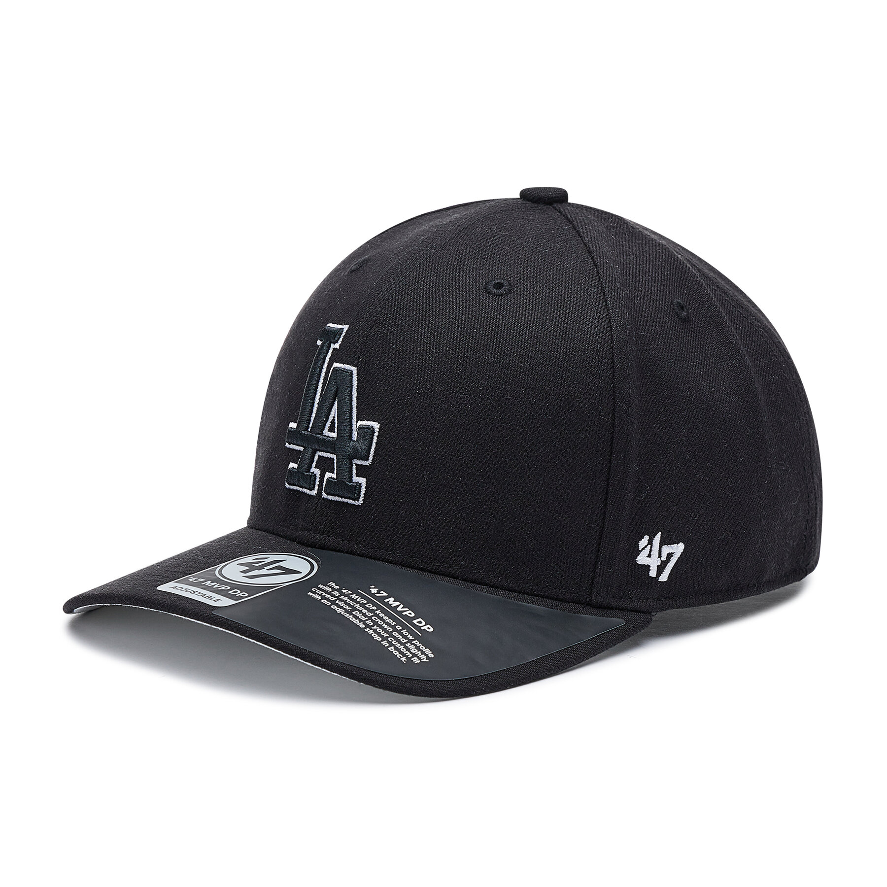 Cap 47 Brand Mlb Los Angeles Dodgers Cold Zone B-CLZOE12WBP-BKB Schwarz von 47 Brand