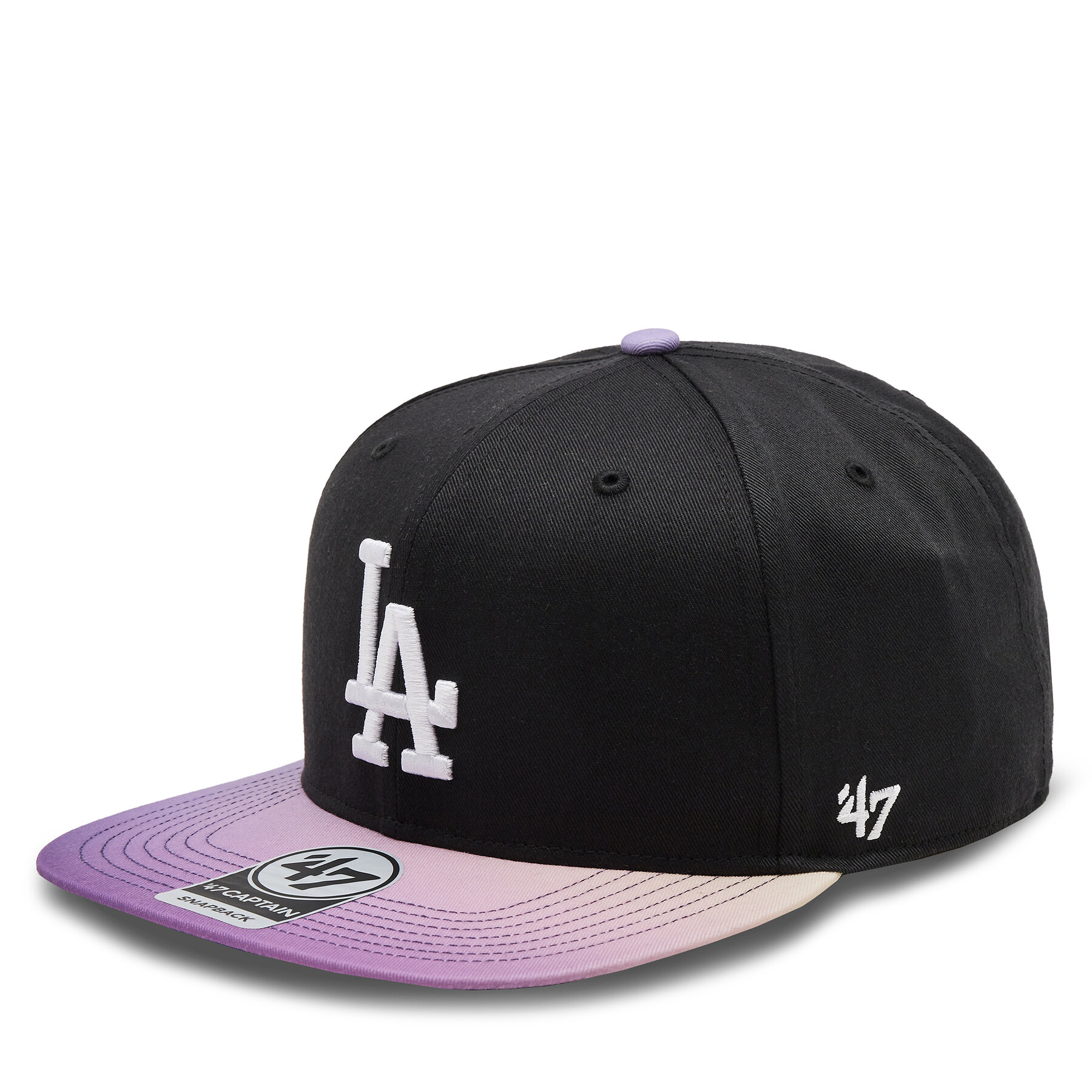 Cap 47 Brand Mlb Los Angeles Dodgers Paradigm Tt Snap ’47 Captain B-PDMCP12CTP-BK Schwarz von 47 Brand