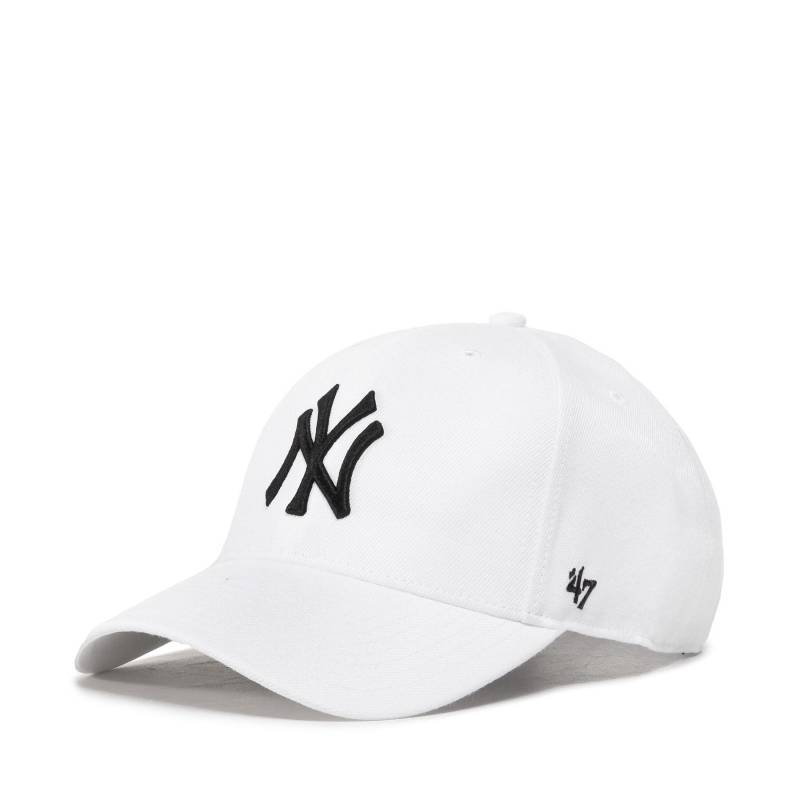 Cap 47 Brand Mlb New York Yankees B-MVPSP17WBP-WH Weiß von 47 Brand