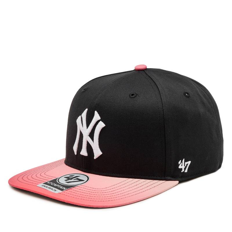 Cap 47 Brand Mlb New York Yankees Paradigm Tt Snap ’47 Captain B-PDMCP17CTP-BKA Schwarz von 47 Brand