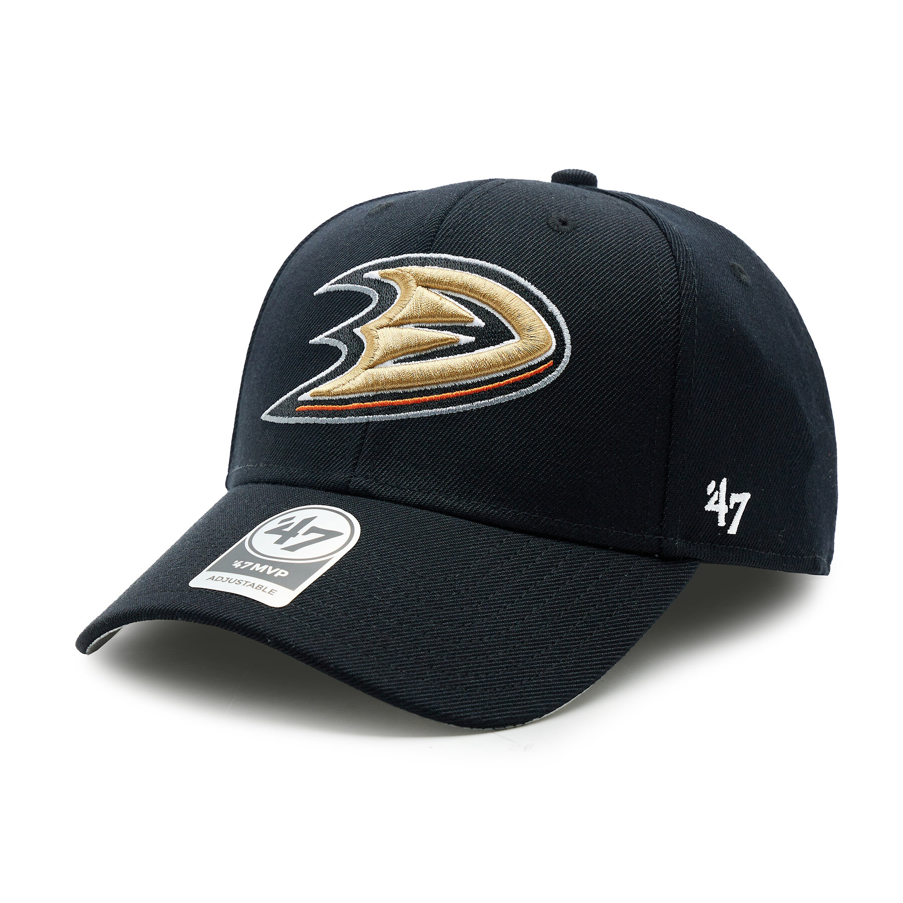 Cap 47 Brand NHL Anaheim Ducks '47 MVP H-MVP25WBV-BKC Schwarz von 47 Brand