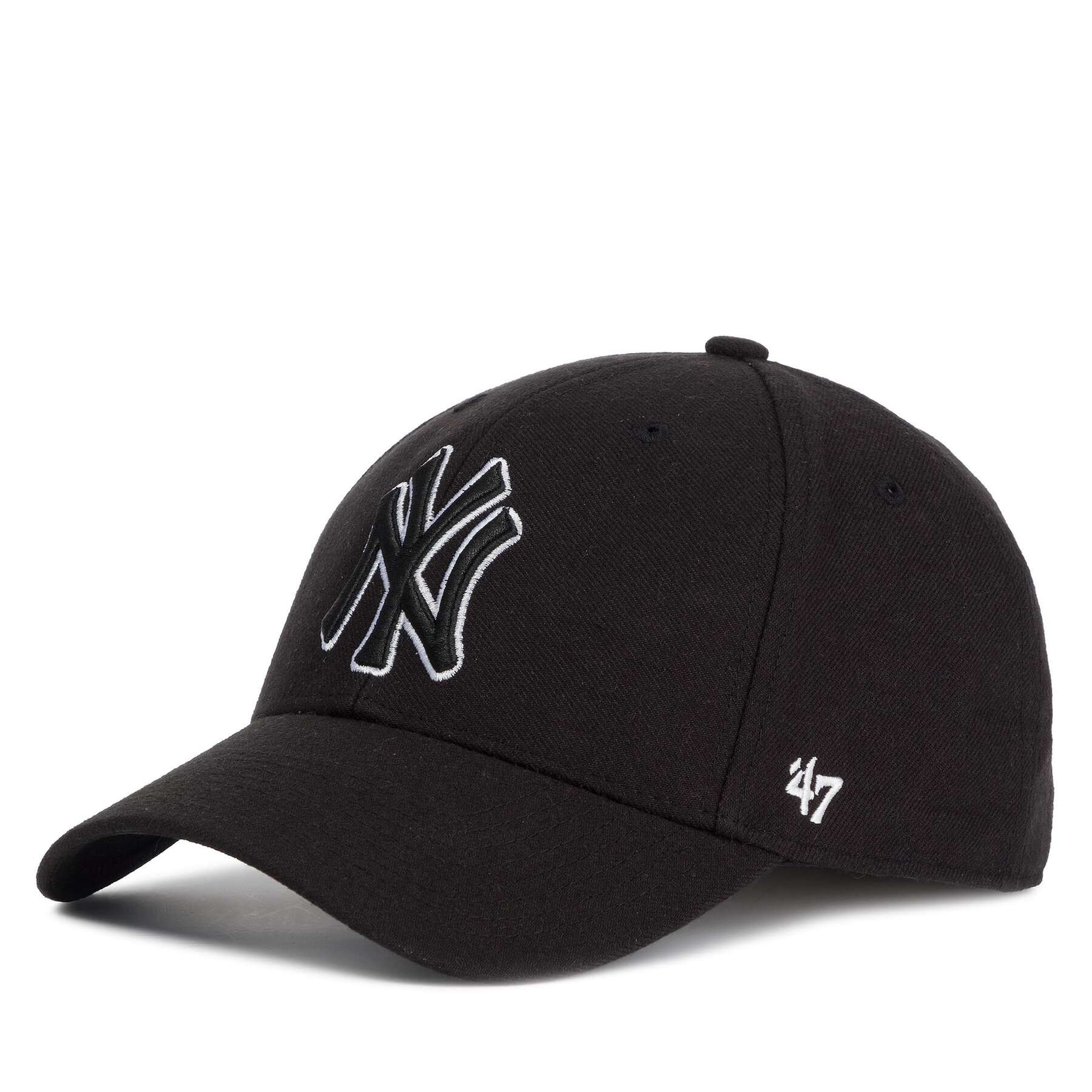 Cap 47 Brand New York Yankees B-MVPSP17WBP-BKC Schwarz von 47 Brand