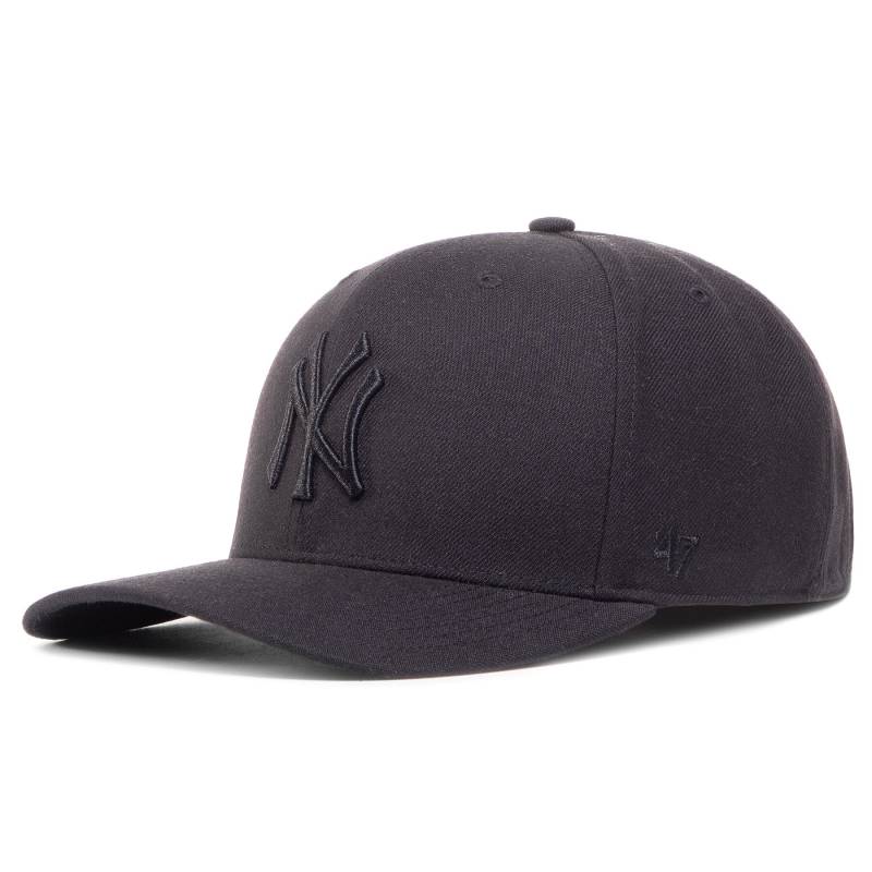 Cap 47 Brand New York Yankees Cold Zone '47 Mvp Dp CLZOE17WBP-BKA Schwarz von 47 Brand