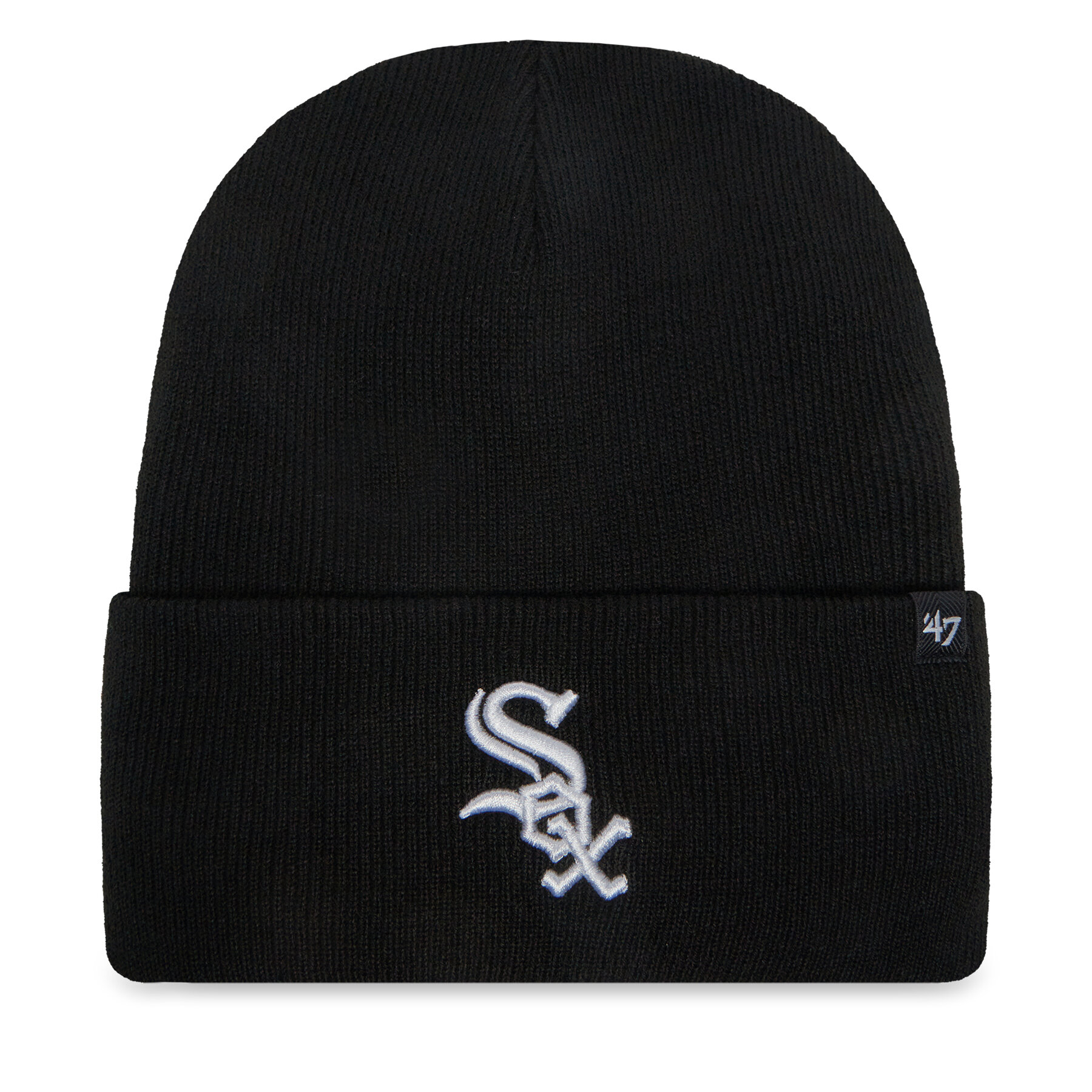 Mütze 47 Brand Chicago White Sox B-HYMKR06ACE Schwarz von 47 Brand