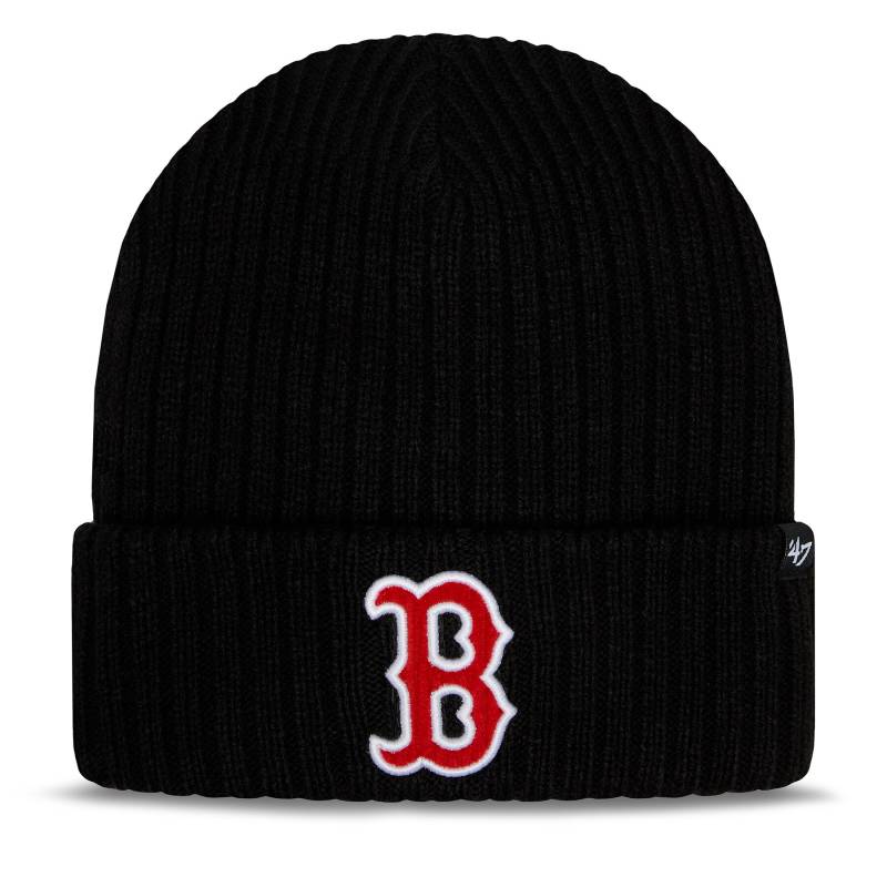 Mütze 47 Brand MLB Boston Red Sox Thick Cord Logo 47 B-THCCK02ACE-BK Schwarz von 47 Brand