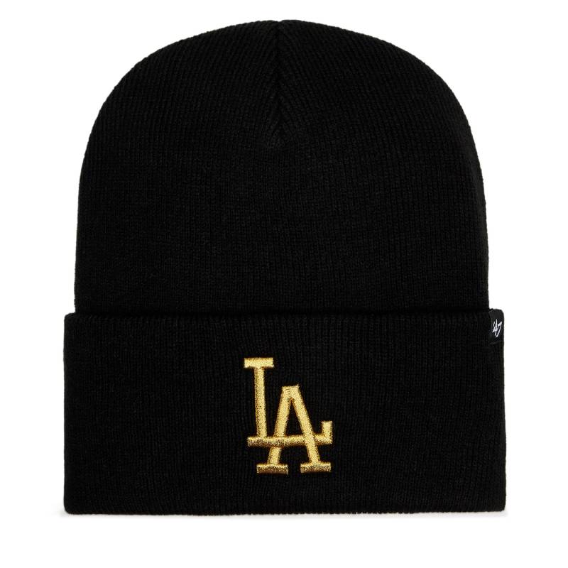 Mütze 47 Brand MLB Los Angeles Dodgers Haymaker Metallic '47 B-HYMKM12ACE-BK Schwarz von 47 Brand