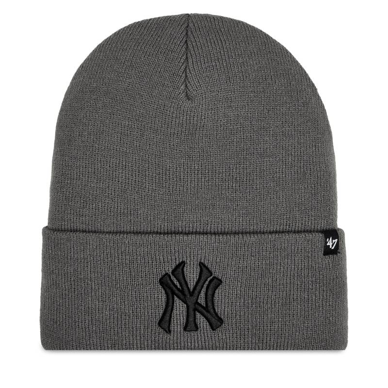 Mütze 47 Brand MLB New York Yankees Haymaker 47 B-HYMKR17ACE-DYA Grau von 47 Brand