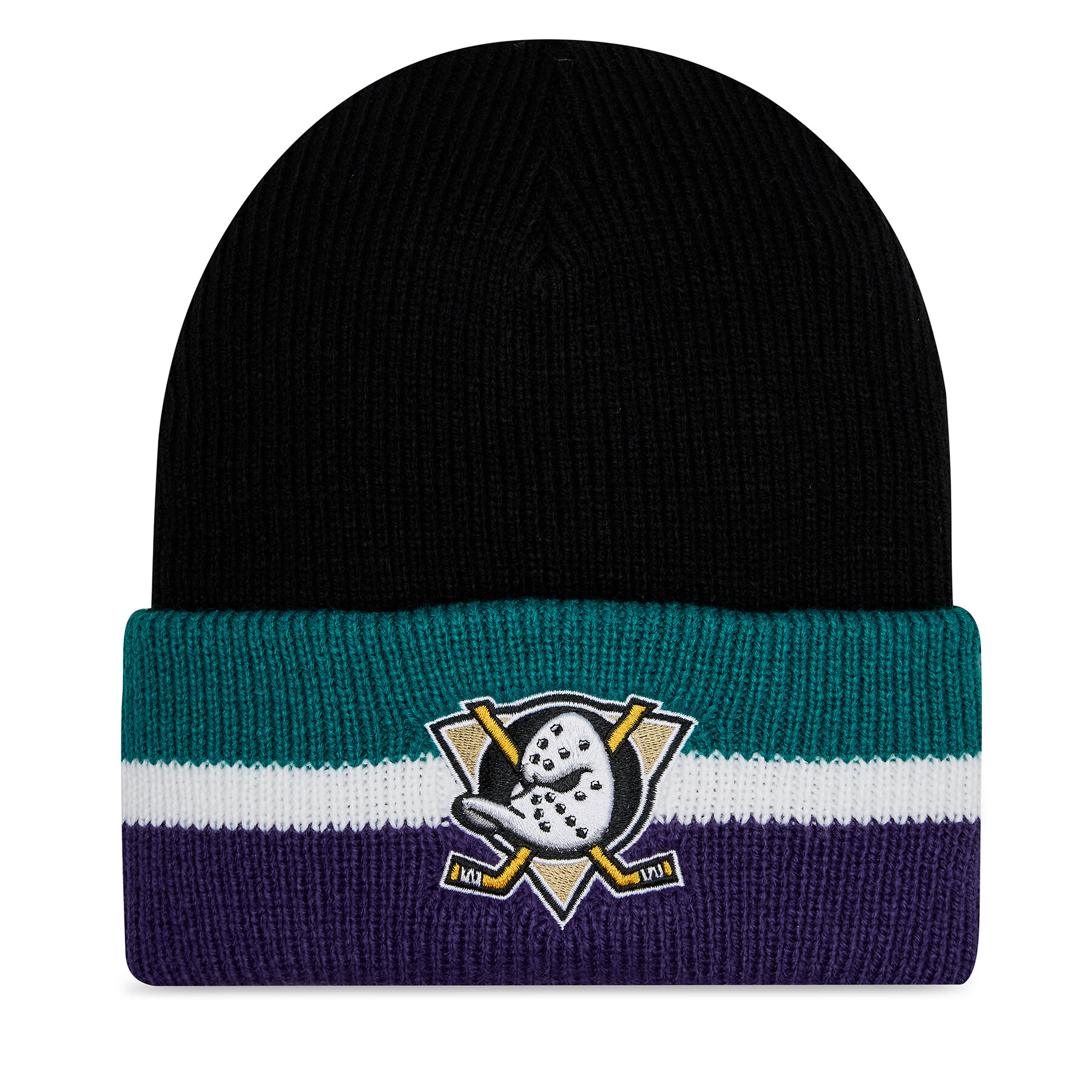 Mütze 47 Brand NHL Anaheim Ducks Split Cuff 47 H-SPLCC25ACE-BK Schwarz Mütze 47 Brand NHL Anaheim Ducks Split Cuff 47 H-SPLCC25ACE-BK Schwarz von 47 Brand