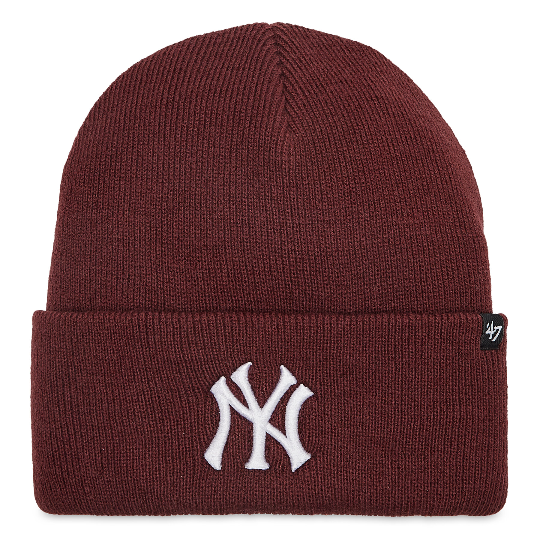 Mütze 47 Brand New York Yankees B-HYMKR17ACE-KM Dunkelrot von 47 Brand