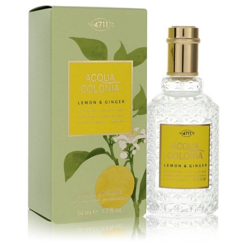 4711 ACQUA COLONIA Lemon & Ginger Eau De Cologne Spray (Unisex) 50 ml von 4711