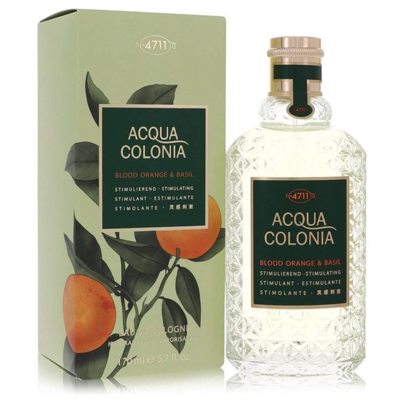 4711 Acqua Colonia Blood Orange & Basil Eau De Cologne Spray (Unisex) 169 ml von 4711