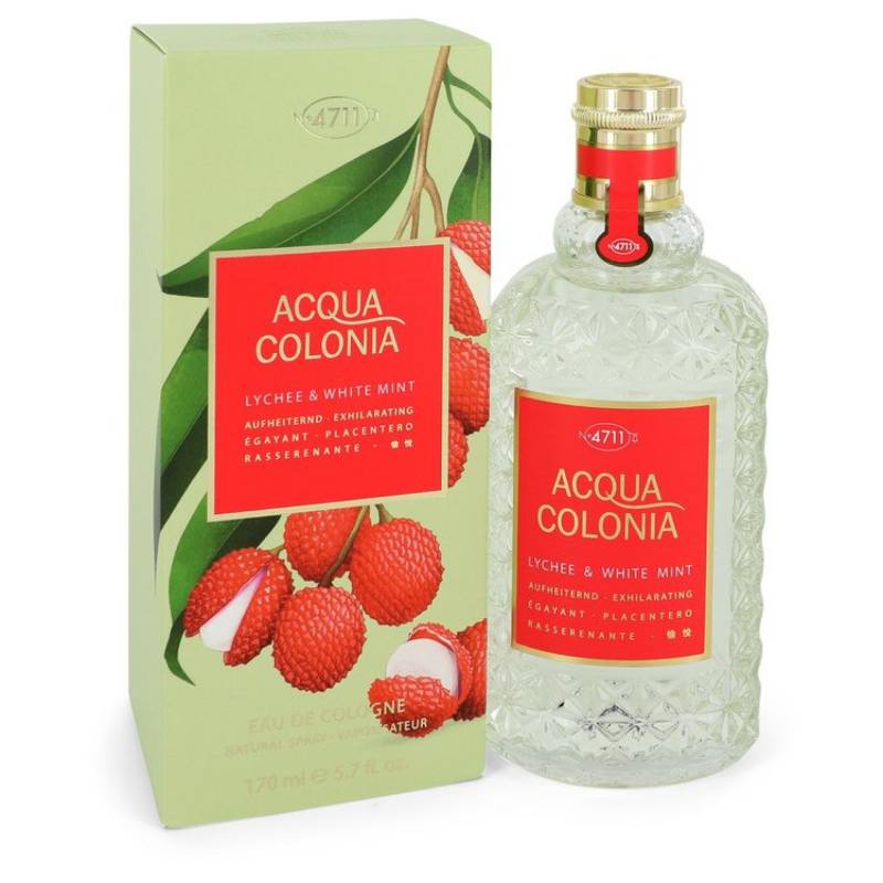 4711 Acqua Colonia Lychee & White Mint Eau De Cologne Spray (unisex) 169 ml von 4711