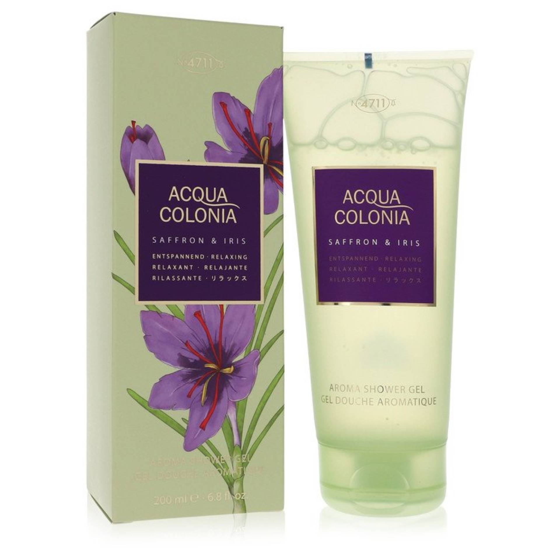 4711 Acqua Colonia Saffron & Iris Shower Gel 201 ml von 4711