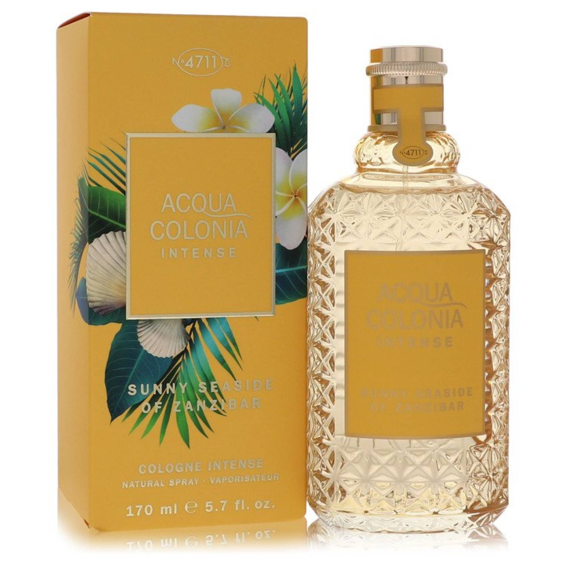 4711 Acqua Colonia Sunny Seaside of Zanzibar Eau De Cologne Intense Spray (Unisex) 169 ml