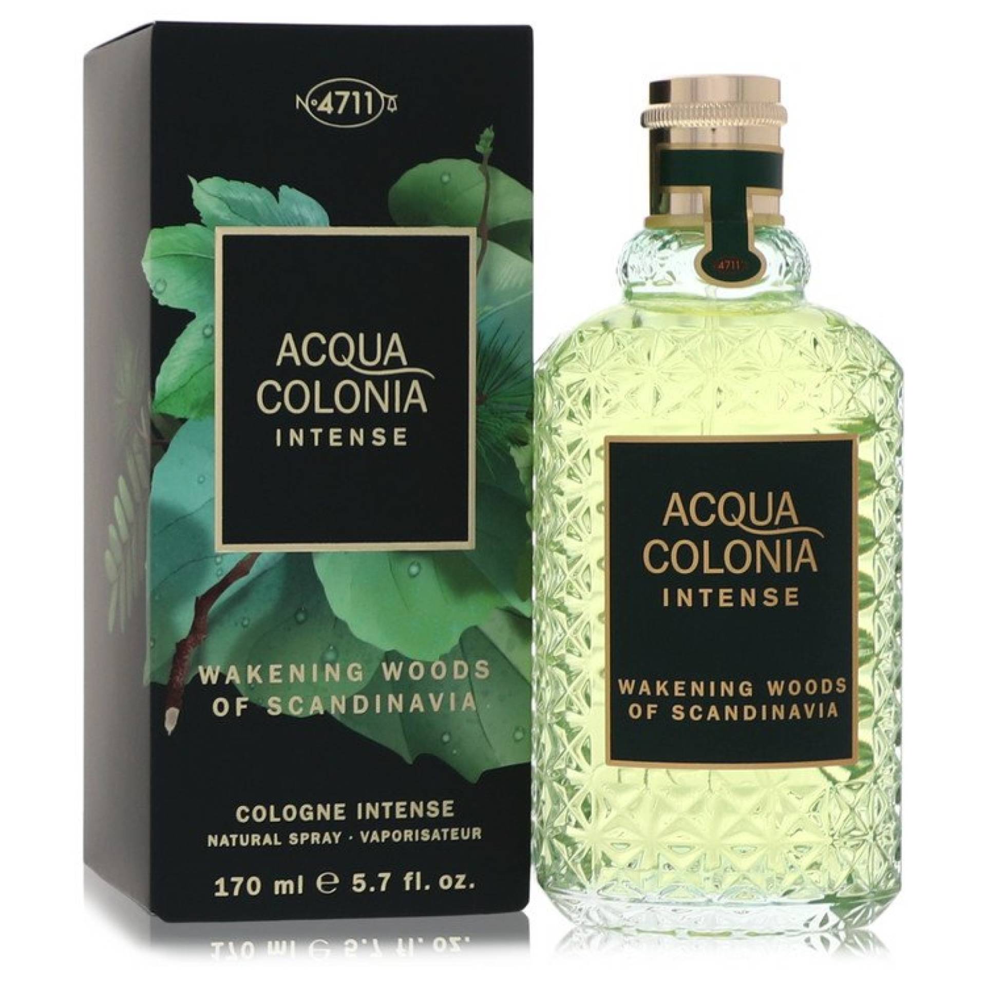 4711 Acqua Colonia Wakening Woods of Scandinavia Eau De Cologne Intense Spray (Unisex) 169 ml von 4711