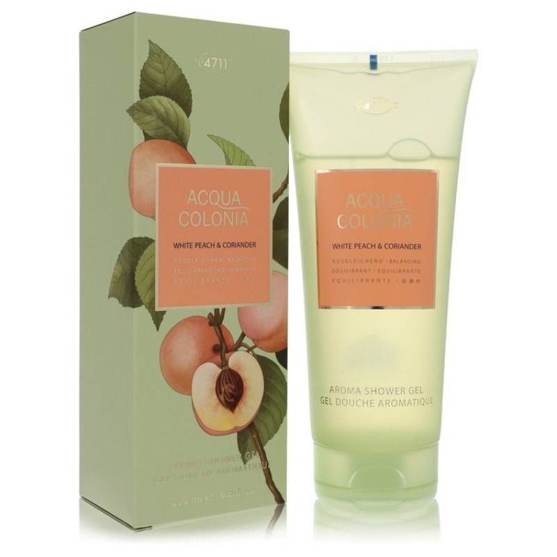 4711 Acqua Colonia White Peach & Coriander Shower Gel 200 ml von 4711