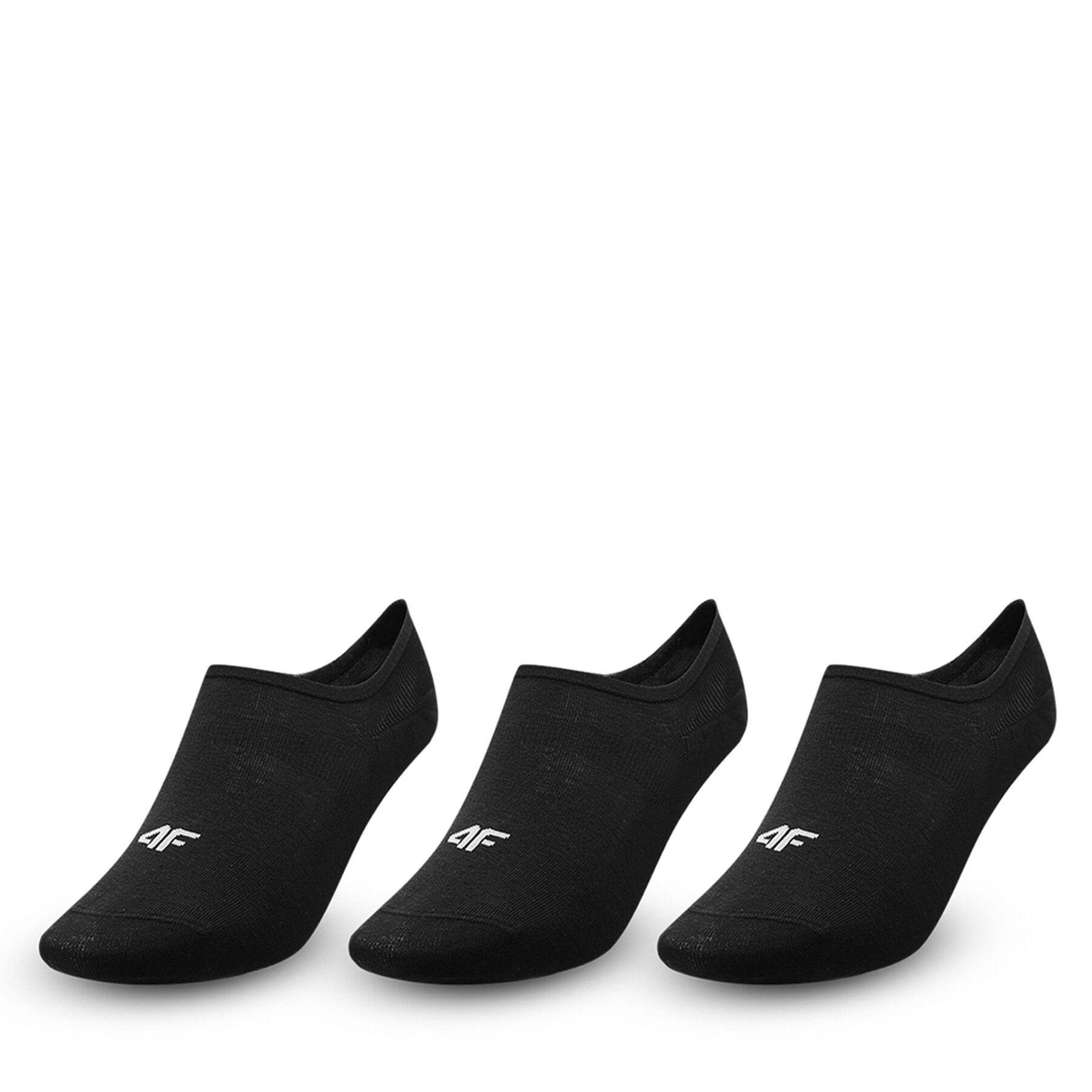 3er-Set Damen Sneakersocken 4F 4FWMM00USOCF274 Schwarz von 4F