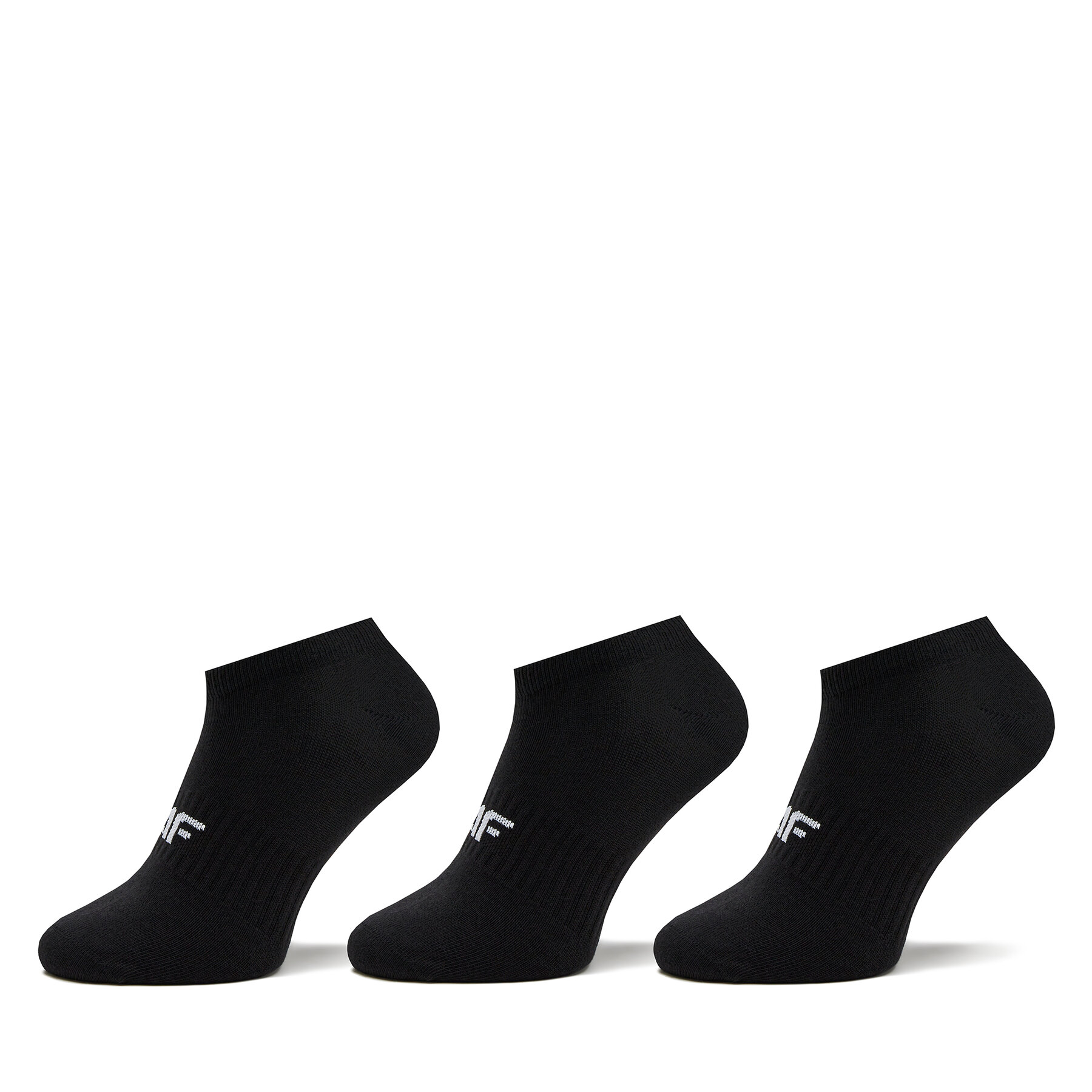 3er-Set Damen Sneakersocken 4F 4FWMM00USOCF276 Schwarz