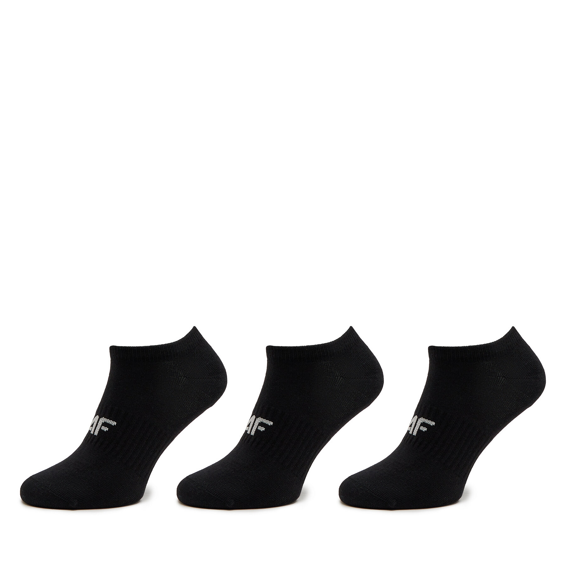 3er-Set hohe Damensocken 4F 4FAW23USOCF197 Schwarz von 4F