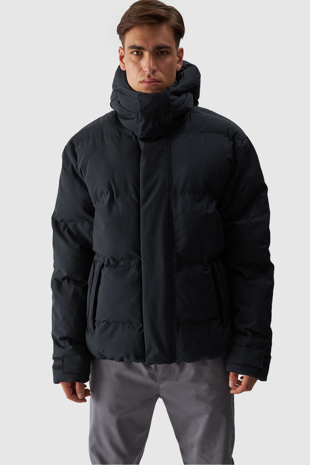 4F Steppjacke, mit Kapuze von 4F