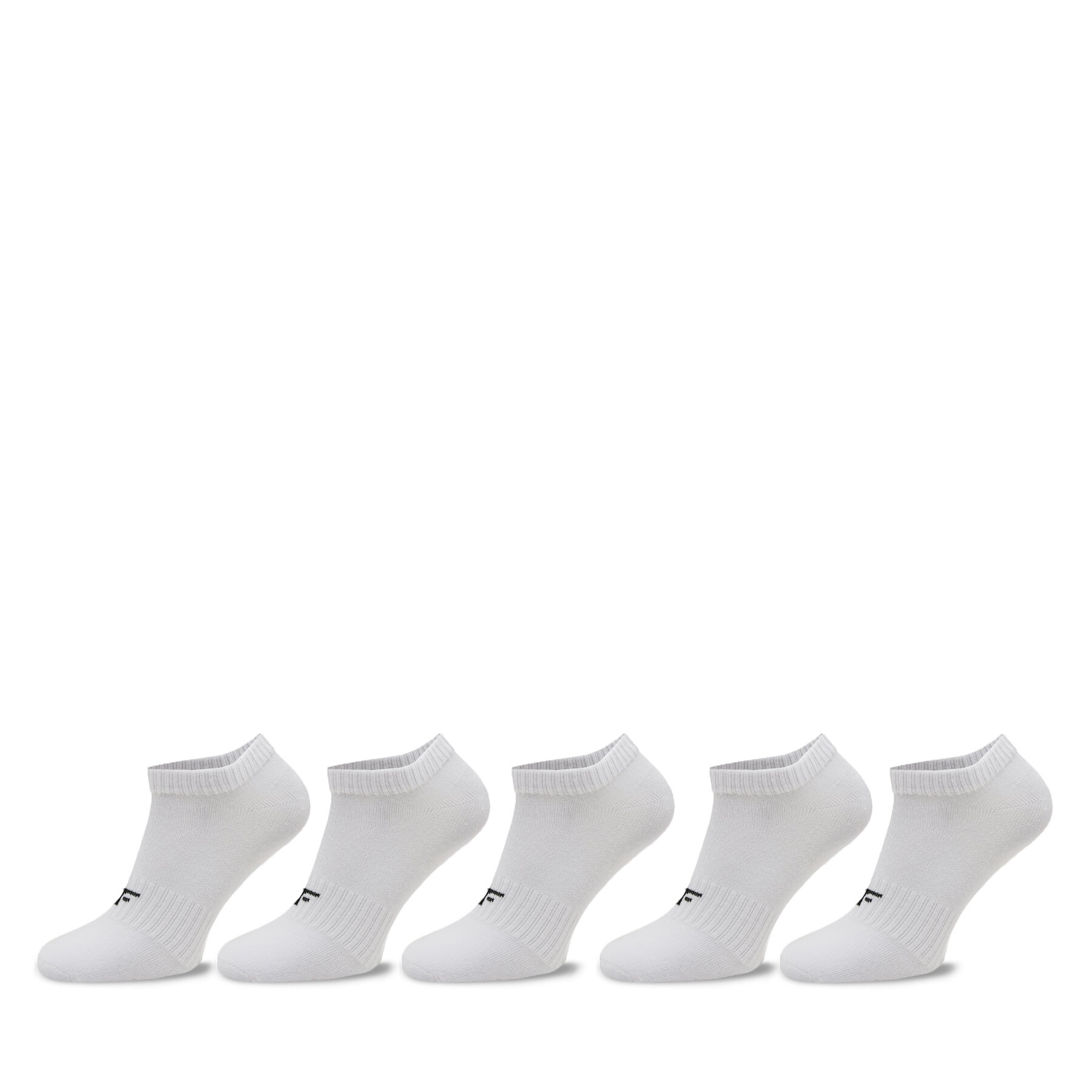 5er-Set Kinder Sneakersocken 4F 4FJWSS24USOCF247 Weiß