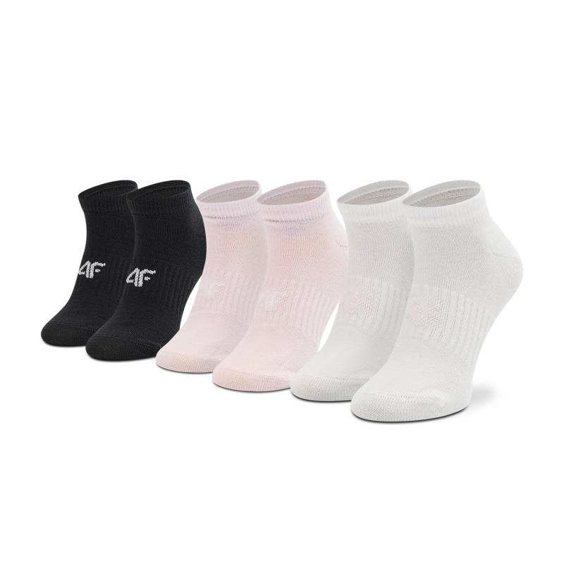 Hohe Kindersocken 4F HJL22-JSOD001 Weiß von 4F