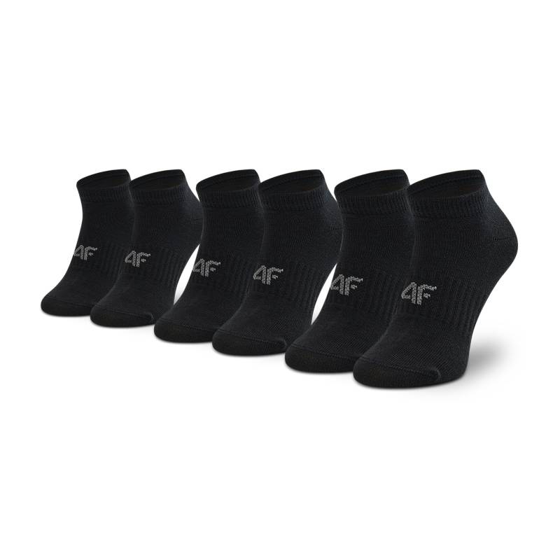 Hohe Kindersocken 4F HJL22-JSOM001 Schwarz von 4F