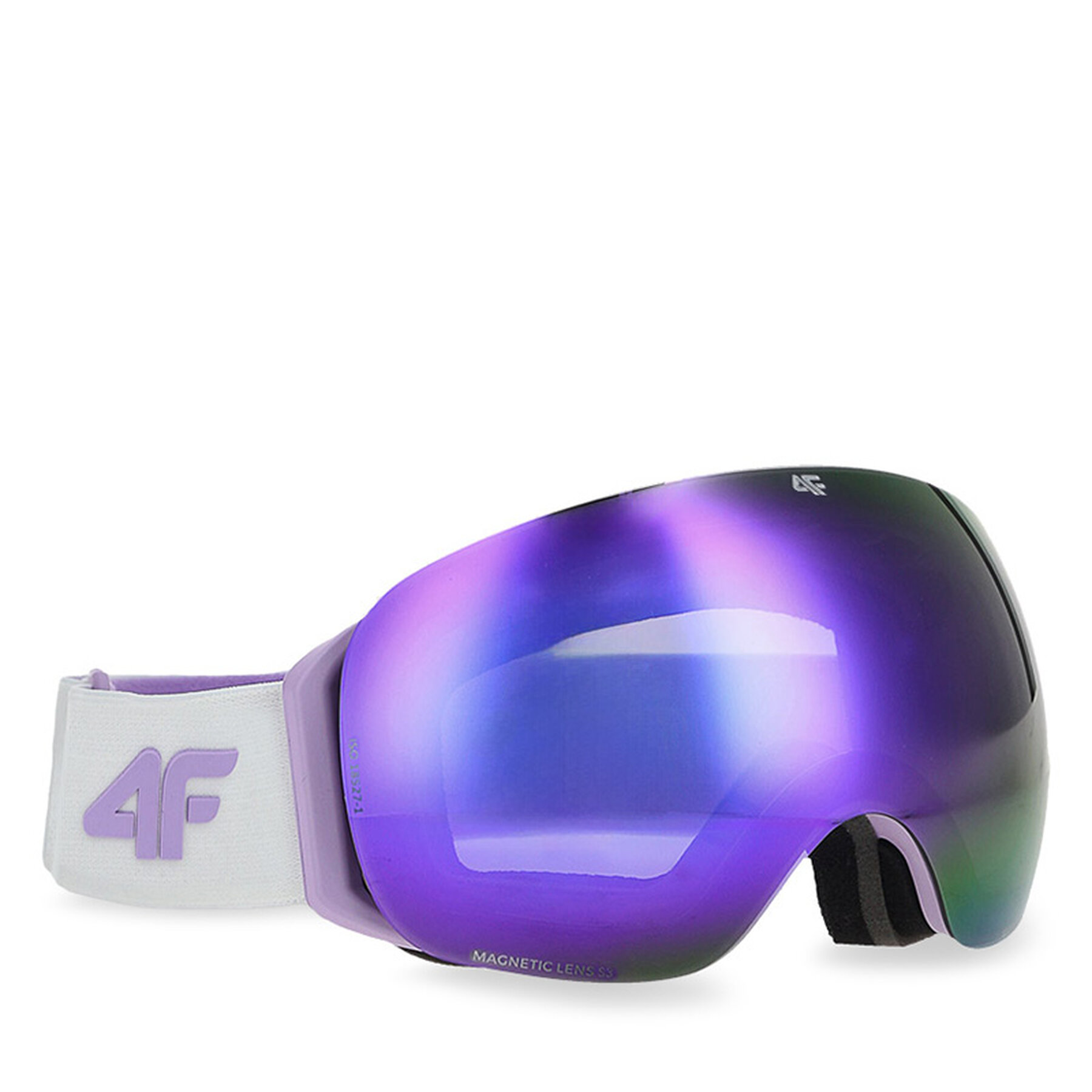 Skibrille 4F 4FWAW24AGOGU049 Violett von 4F