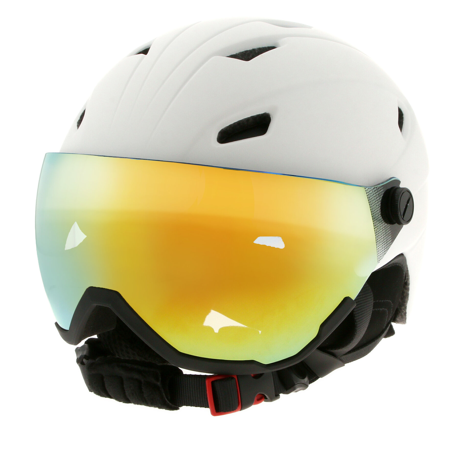 Skihelm 4F 4FWAW24AHELU090 Écru von 4F