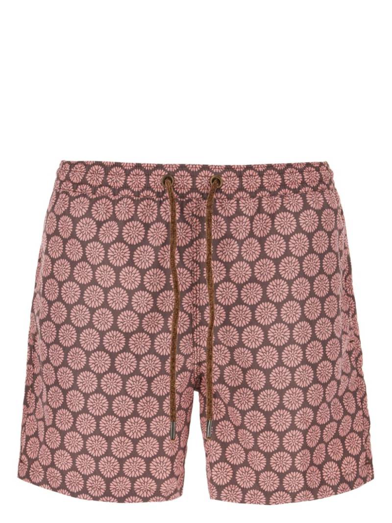 4FF floral-print swim shorts - Pink von 4FF