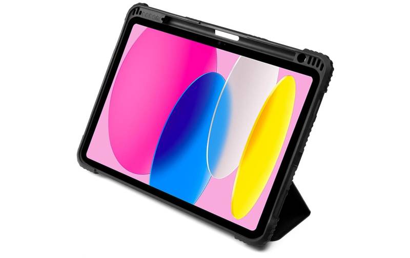 4smarts Tablet-Hülle »Folio Case Endurance Black«, iPad (10. Generation), 27,7 cm (10,9 Zoll) von 4smarts