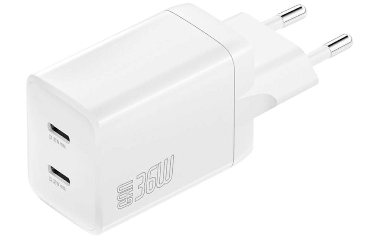 4smarts USB-Ladegerät »PDPlug Dual 2x USB-C 36 W GaN« von 4smarts