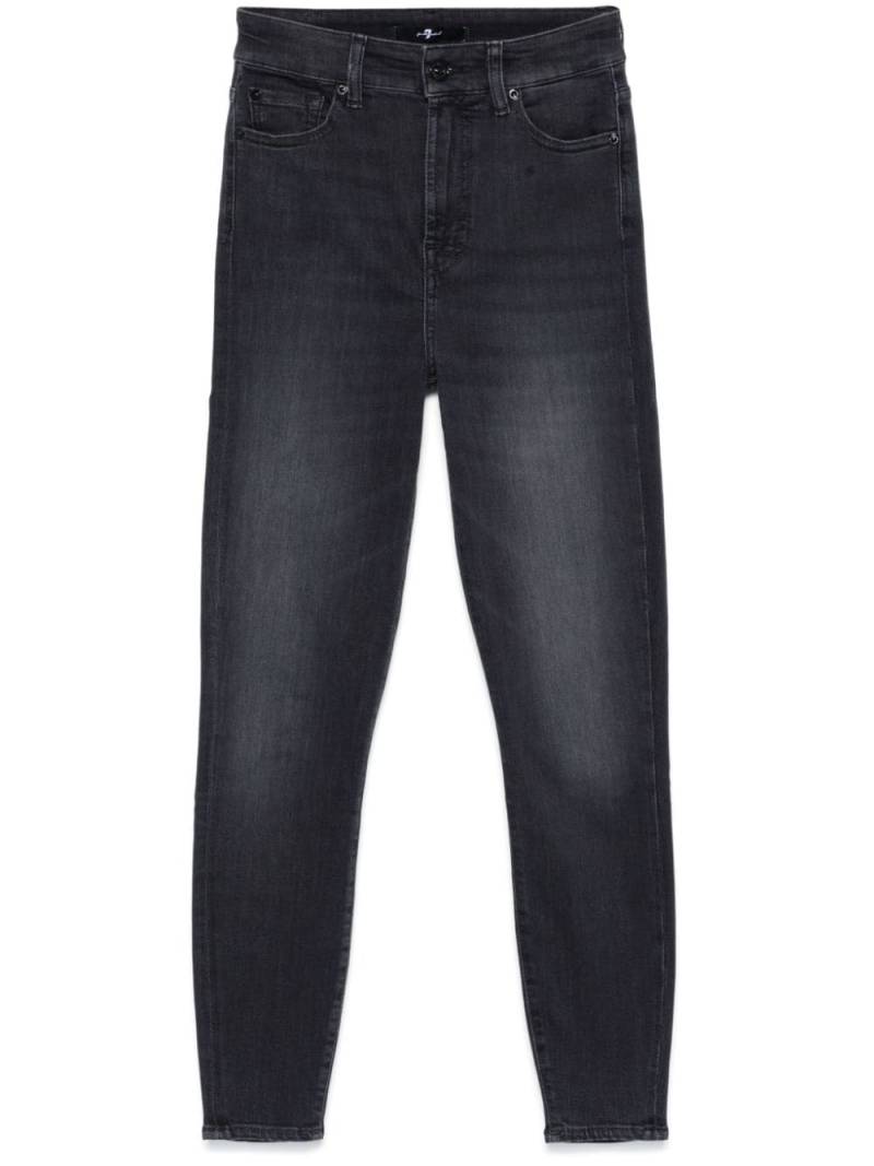 7 For All Mankind Aubrey jeans - Black von 7 For All Mankind