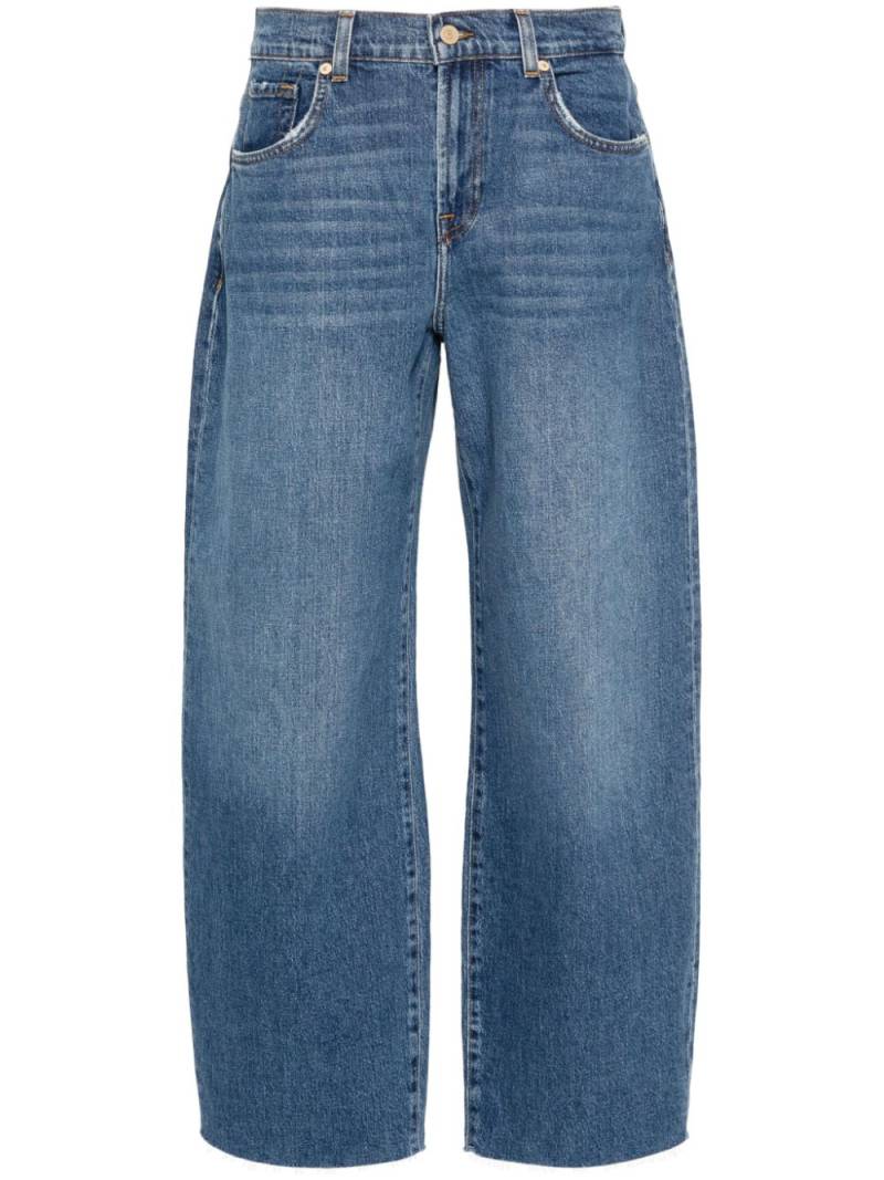 7 For All Mankind Bonnie tapered jeans - Blue von 7 For All Mankind