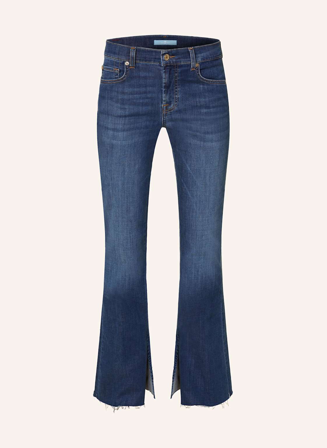 7 For All Mankind Bootcut Jeans Duchess blau von 7 For All Mankind