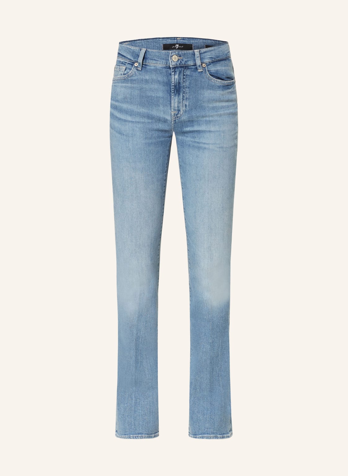 7 For All Mankind Bootcut Jeans Mit Schmucksteinen blau von 7 For All Mankind