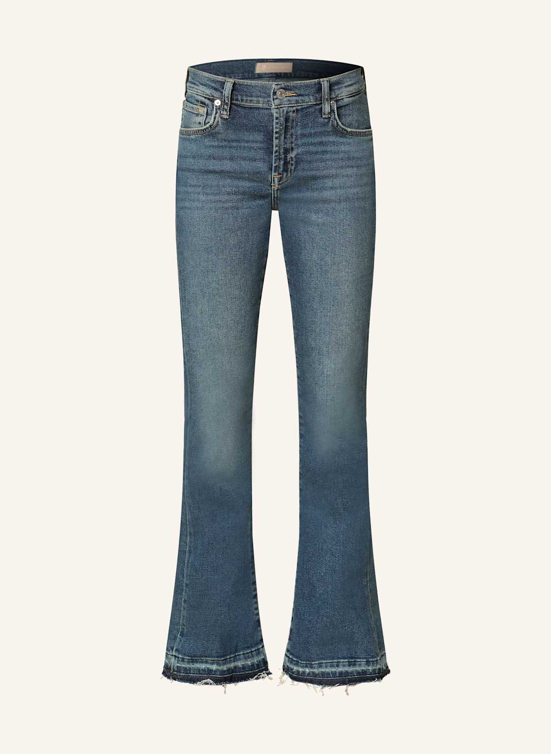 7 For All Mankind Bootcut Jeans blau von 7 For All Mankind