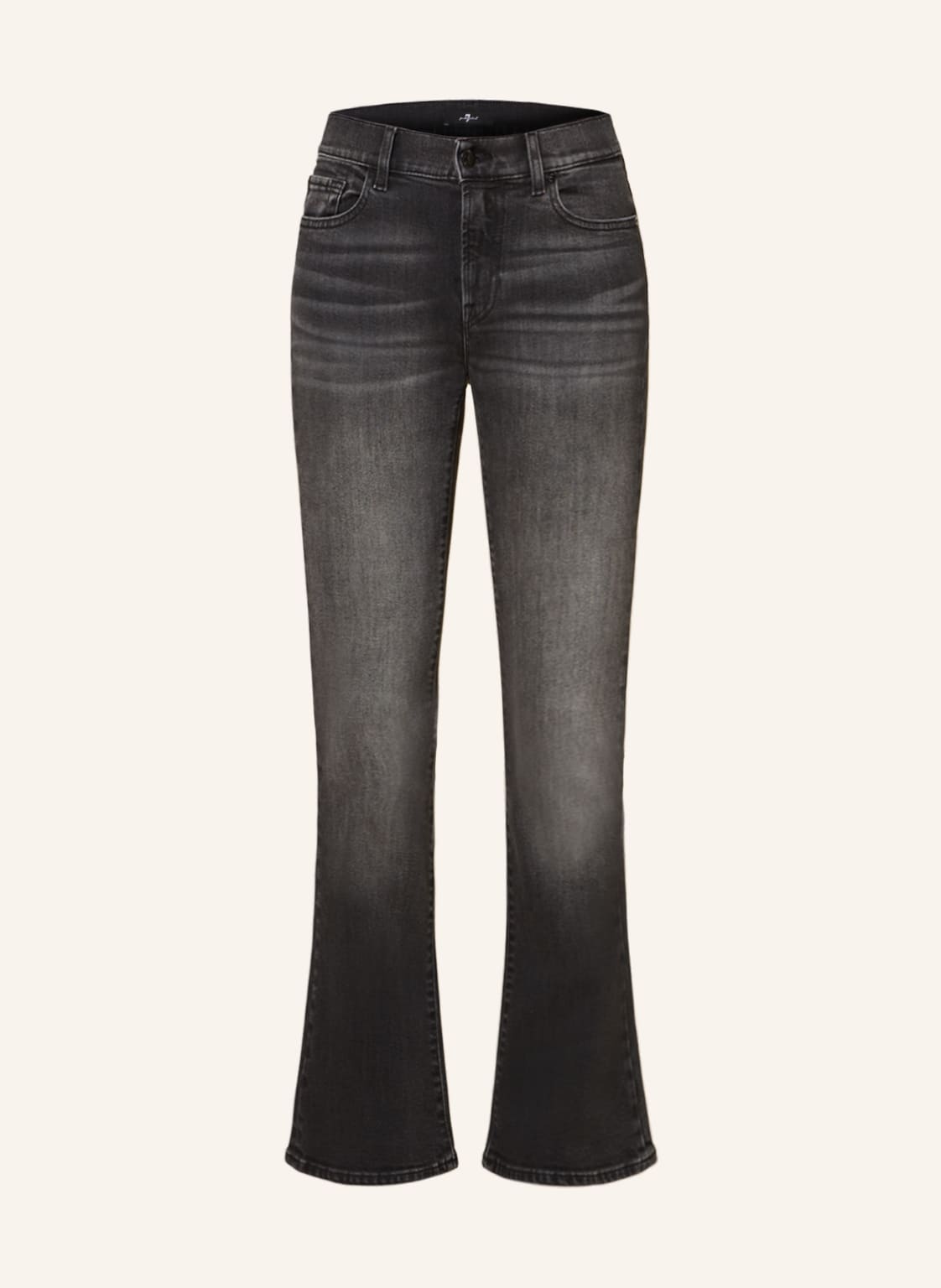 7 For All Mankind Bootcut Jeans schwarz von 7 For All Mankind