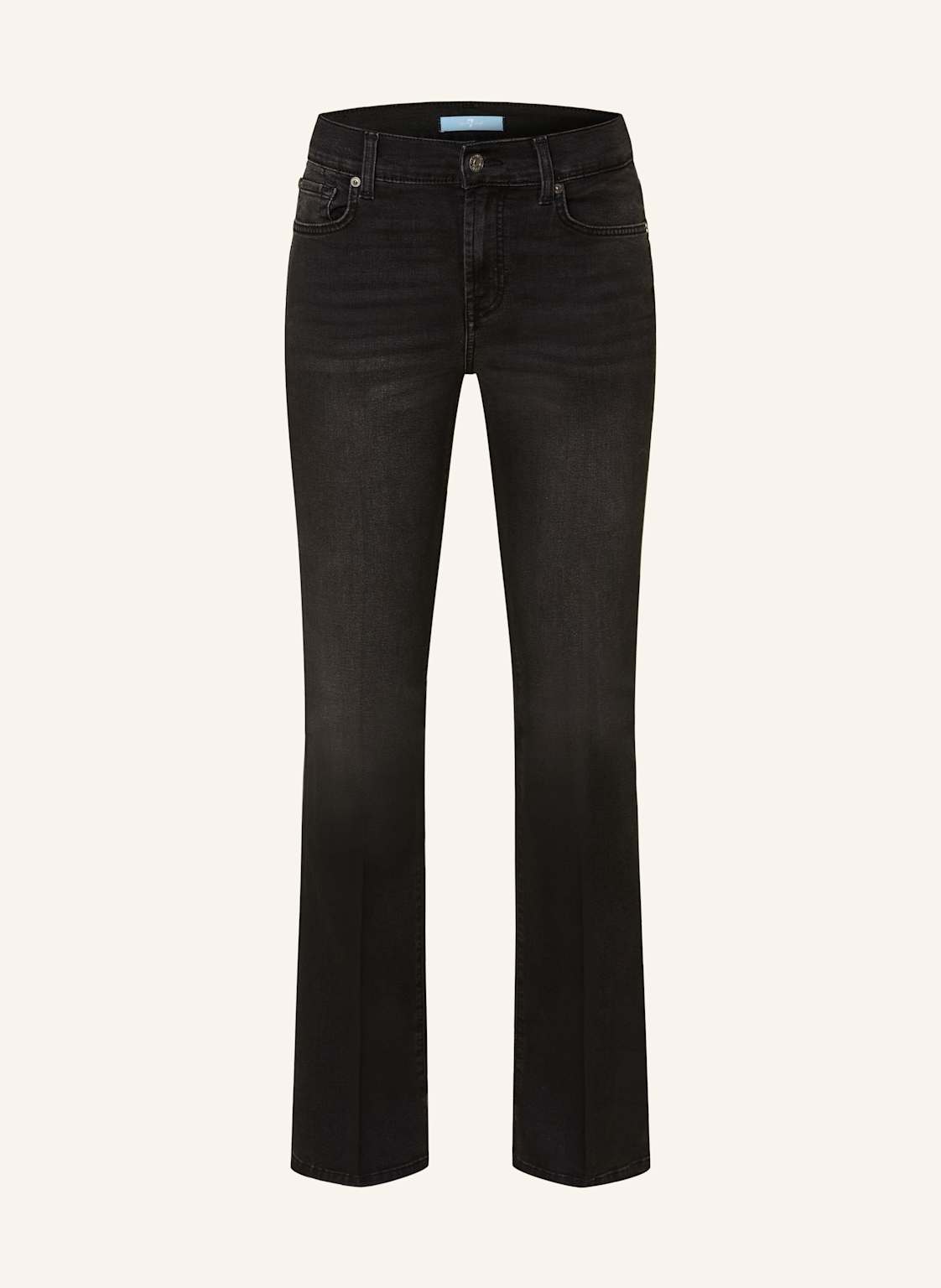 7 For All Mankind Bootcut Jeans schwarz von 7 For All Mankind