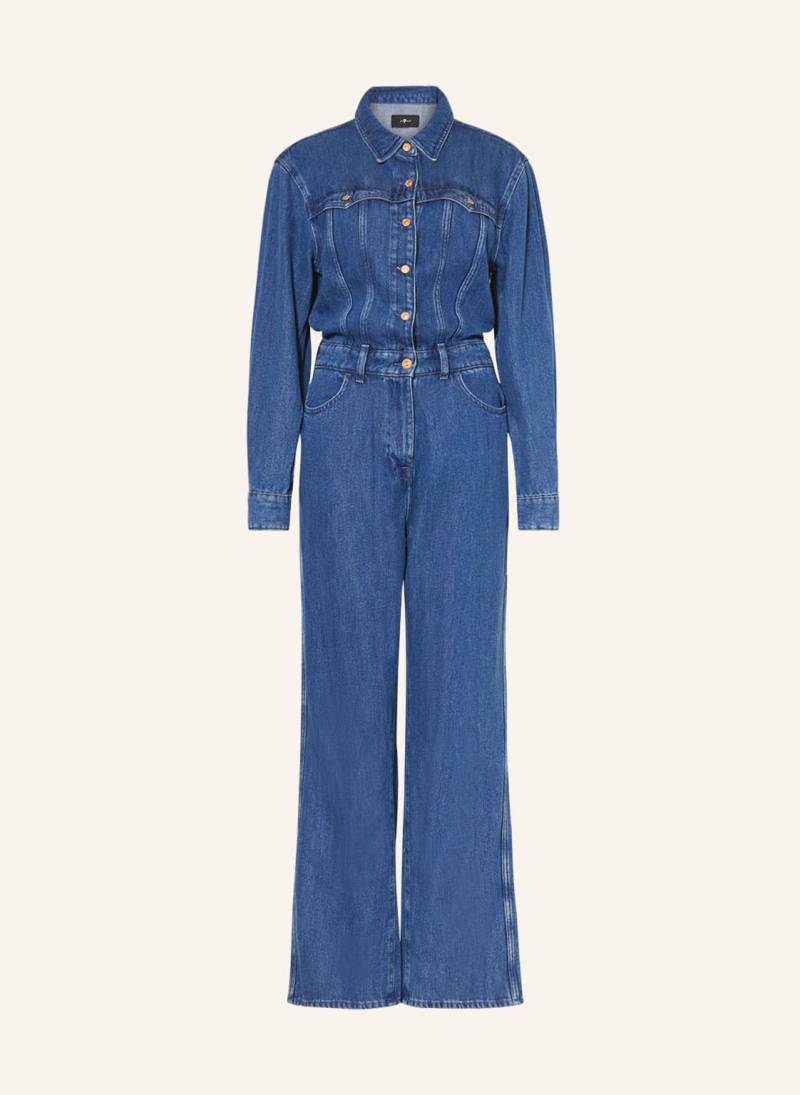 7 For All Mankind Jeans-Jumpsuit Dolly blau von 7 For All Mankind
