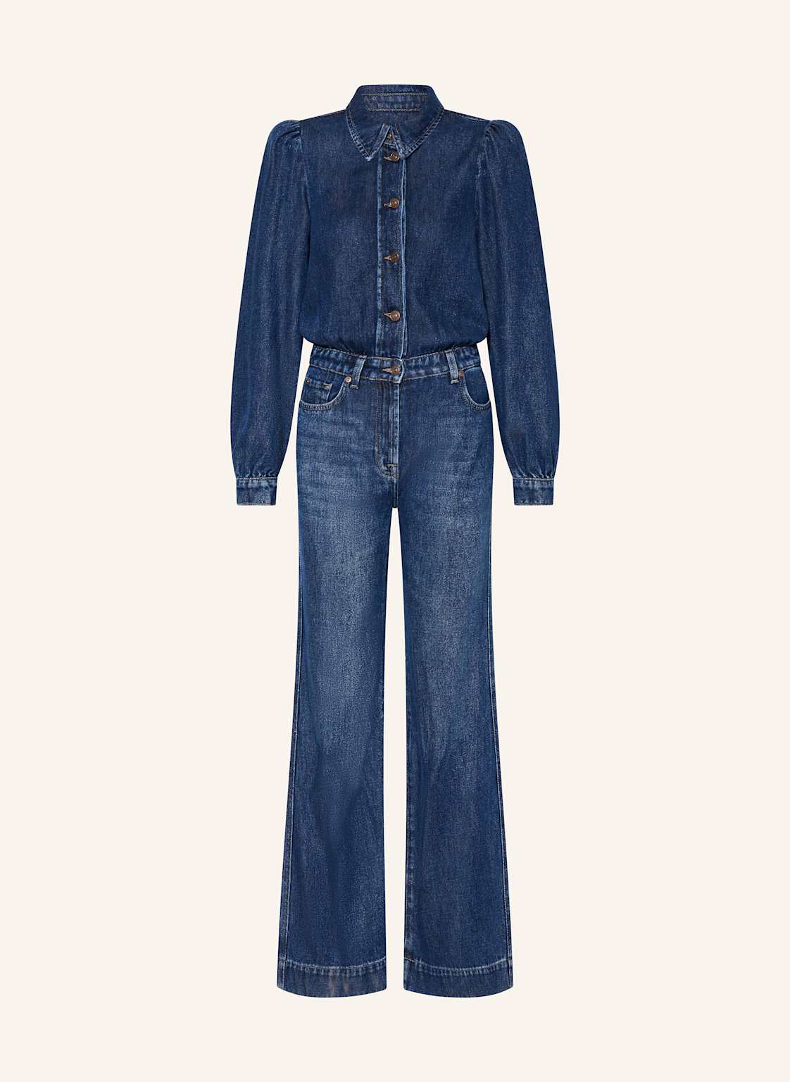 7 For All Mankind Jeans-Jumpsuit blau von 7 For All Mankind