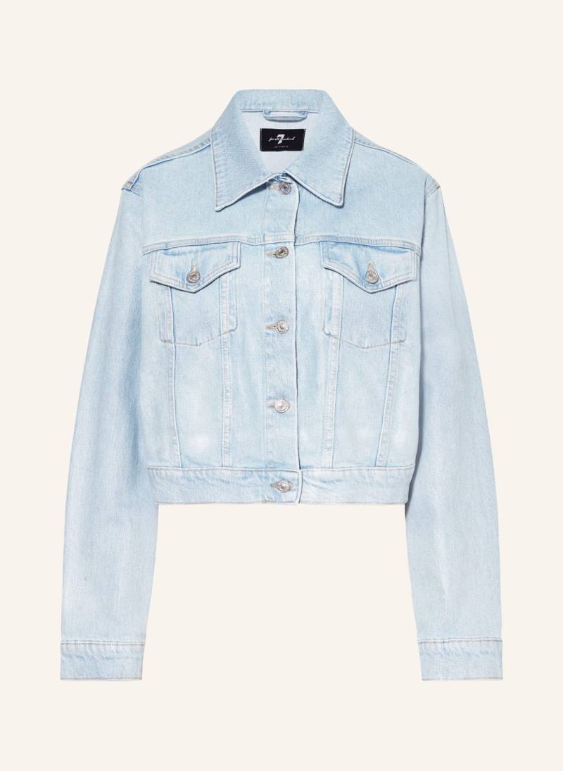 7 For All Mankind Jeansjacke Nellie blau von 7 For All Mankind