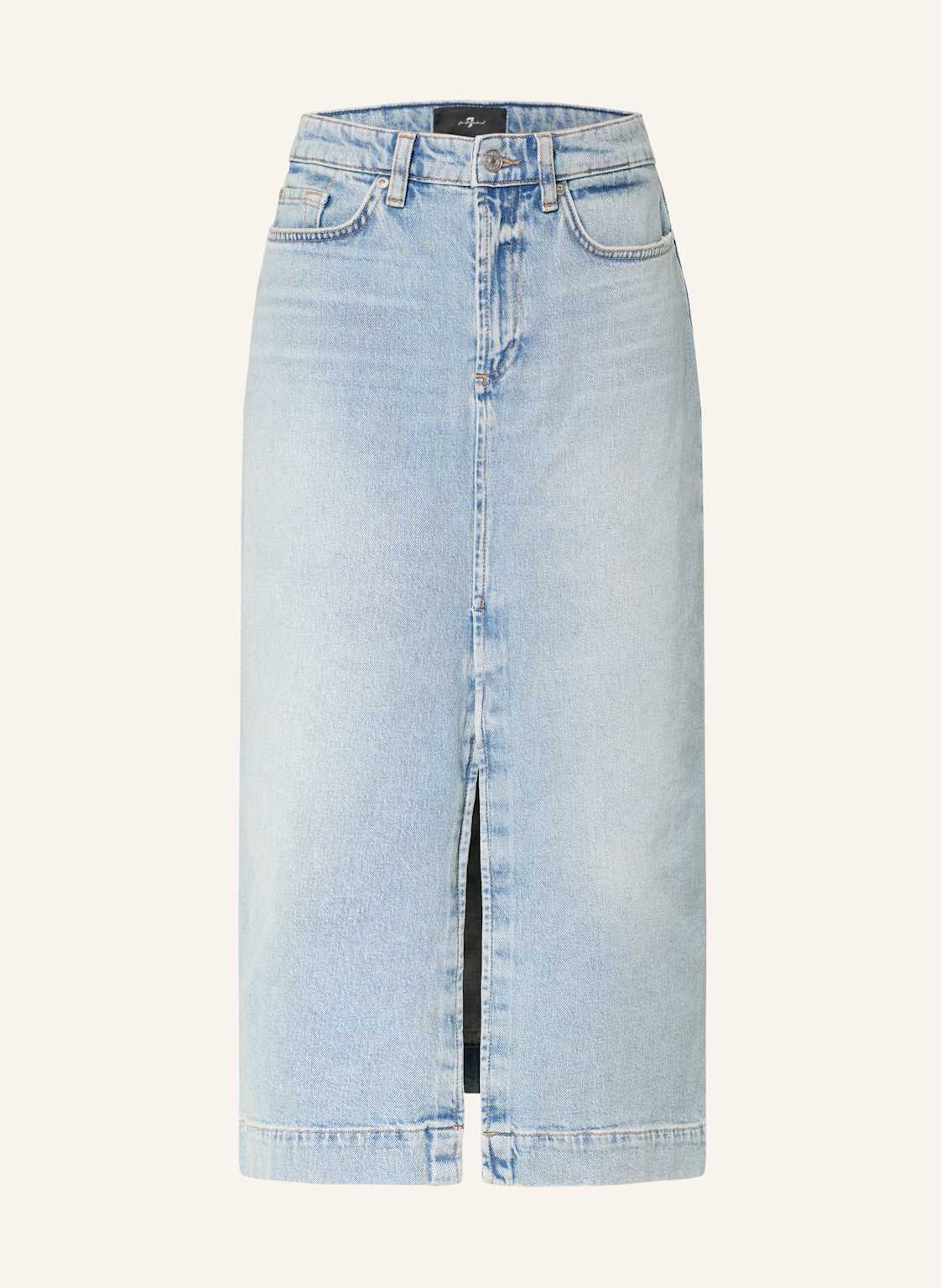 7 For All Mankind Jeansrock Amber blau 7 For All Mankind Jeansrock Amber blau von 7 For All Mankind