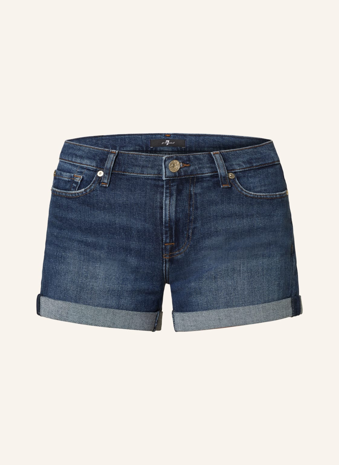 7 For All Mankind Jeansshorts blau von 7 For All Mankind